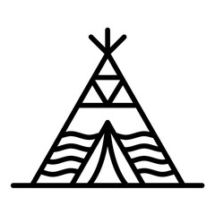 Wigwam Icon © Aryan