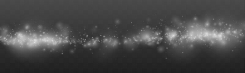 Luminous particles drift slowly with soft sparkle motion. Gentle light creates premium abstract atmosphere feel. Ideal for design projects. © Extrastock