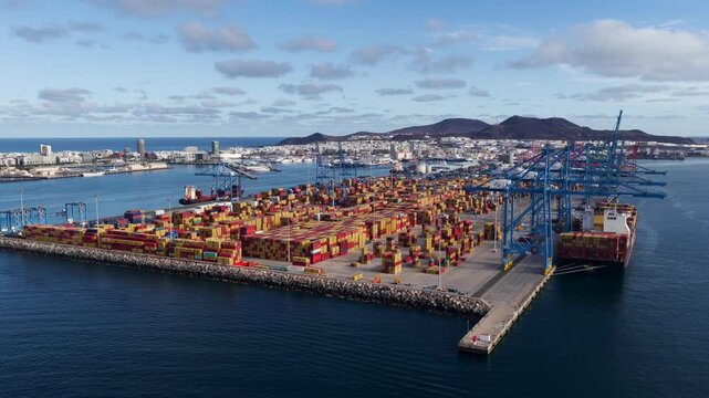 Intermodal Freight Logistics in Gran Canaria; European Port Infrastructure and the Cost of Living Crisis