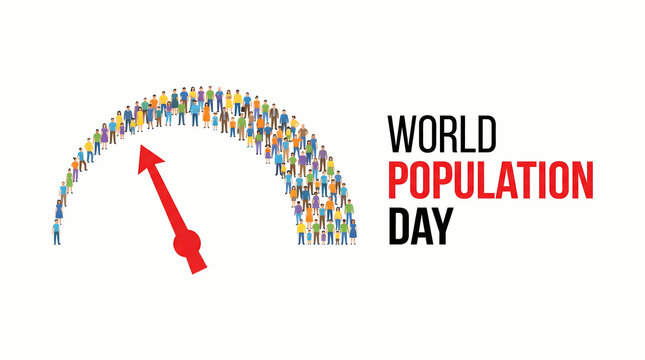 World population day, growing global community
