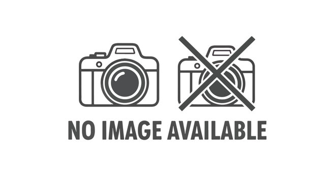 no image available camera icon crossed - Editable line icons. Vector illustration - Glyph and solid icon set - Icon vector