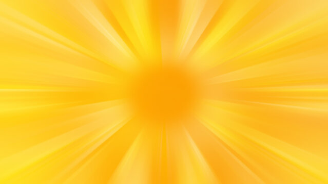 Abstract Golden Sunburst Radial Motion Background
