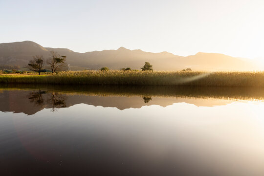 Klein River at sunrise, Stanford, South Africa