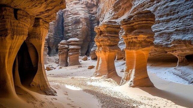 The Hisma Desert showcases remarkable rock formations and natural beauty.