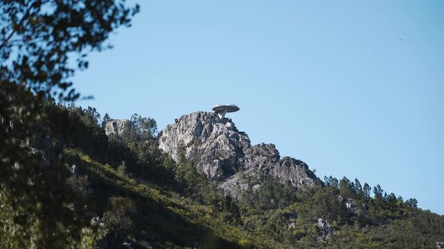 A calm, steady shot from the Miradouro do Zebro captures an endless stretch of rolling hills under a clear blue sky, where the stillness of the camera lets the vast landscape speak for itself. 4K