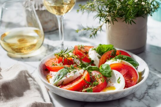 Fresh Italian Caprese Summer Delight