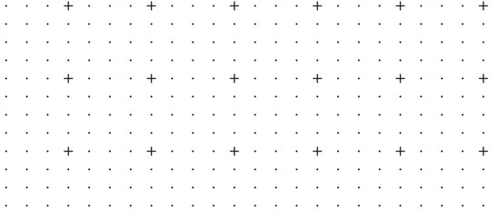Seamless tiny plus sign grid pattern on light background for clean modern design. Minimal cross dot texture with uniform spacing. Versatile neutral repeat ideal for UI, print, textiles, packaging,  © Parul