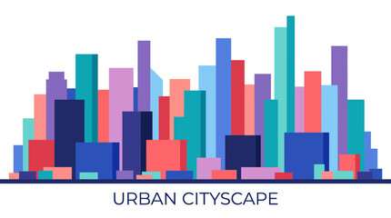 Obraz premium Modern device presentation design showcases urban cityscape with technology and architecture on 2026