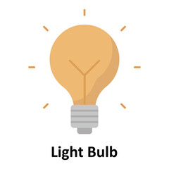  Light Bulb Vector Icon which can easily modify or edit © Design Linker