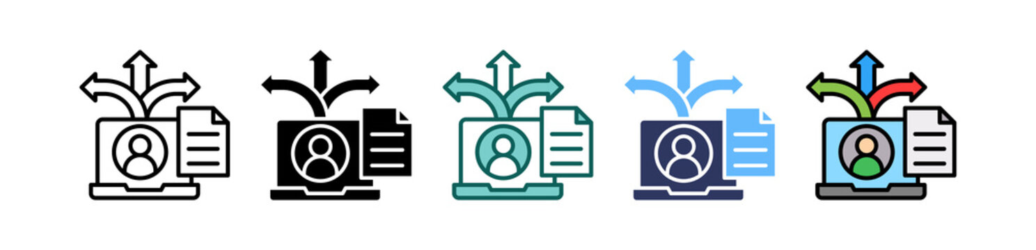 Information Sharing multiple icon