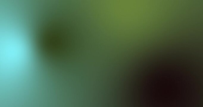 4K Retro 90s Green Abstract Gradient Background. Blurred olive, teal, and dark red tones blending smoothly with soft transitions and vintage aesthetic. Muted colors, dreamy motion. Seamless loopable