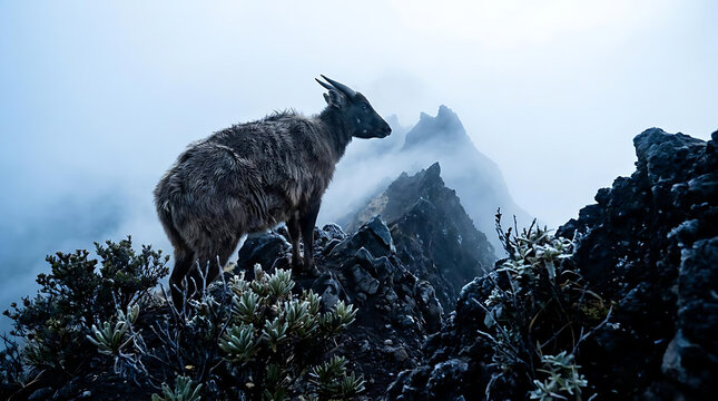 Anoa in the mountains