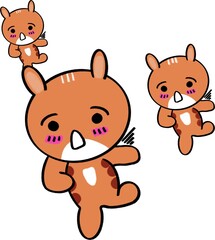 Obraz premium Paws on the Run