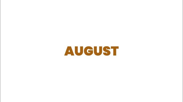 August - The Month of Summer Fun, Vacations, and Golden Sunsets