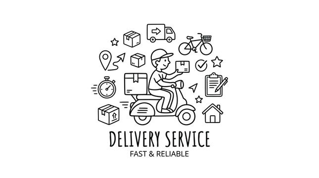 Delivery Service Fast Reliable Courier.
