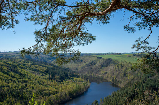 The Saale Loop is located in the Saale-Orla district in the Thuringian Forest. The starting point for the hike is Paska