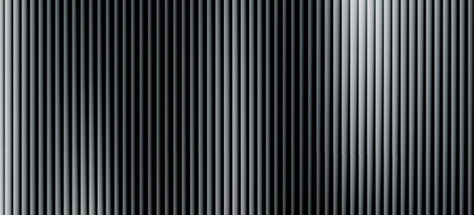 Obraz premium Black white wave fractal glass gradient blurred background, abstract transparent glass trendy wallpaper grainy noise texture.