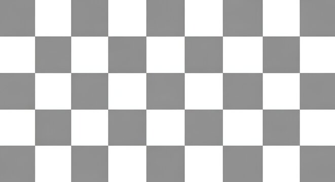 Gray white checkerboard pattern tile