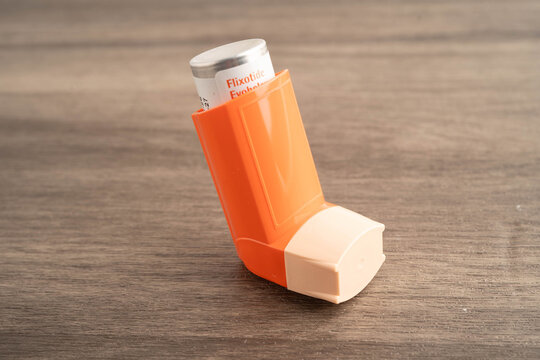 Bangkok, Thailand May 4, 2026 Asthma and chronic obstructive pulmonary disease COPD, metered dose inhaler MDI.