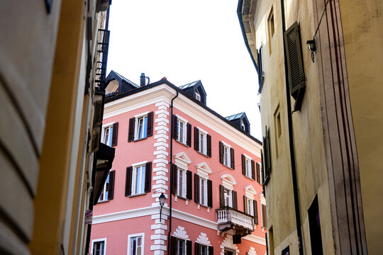 the historic center of locarno switzerland