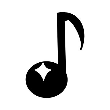 black music icon note
