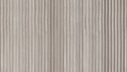 Obraz premium Wide View of Grey wavy Concrete Surface with Vertical Linear Pattern