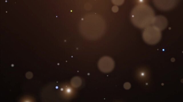 Soft Bokeh Lights Festive Background Abstract Glow