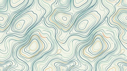 Fototapeta premium abstract topography pattern made by AI generative