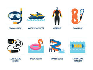Wetsuit and diving gear accessories. © Lakon