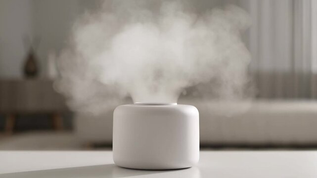Modern Aroma Diffuser for Home & Office, Essential Oil Humidifier for Wellness