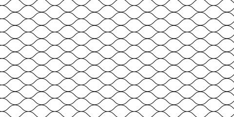 Mesh texture for fishing nets. Seamless pattern for sportswear or soccer goal, volleyball net, basketball hoop, modern illustration. © Alfi