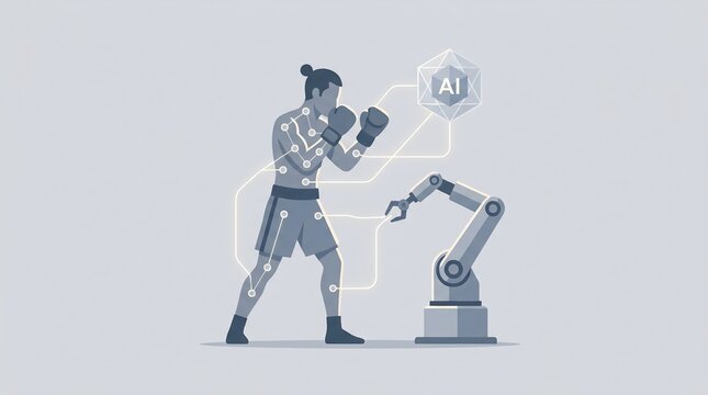 Boxer Training With Artificial Intelligence And Robotic Arm