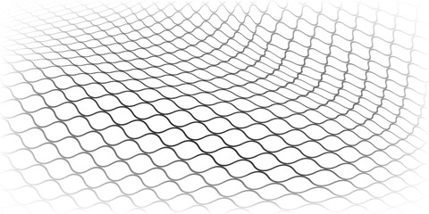 Mesh texture for fishing nets. Seamless pattern for sportswear or soccer goal, volleyball net, basketball hoop, hockey, athletics. Abstract net background for sports © Ferdy