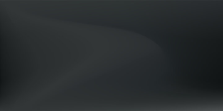 Black studio room. Limbo dark grey spotlight background. Abstract 3d backdrop for product presentation.