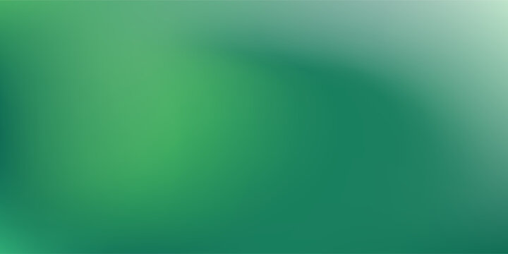 Gradient background in green tones , vector,