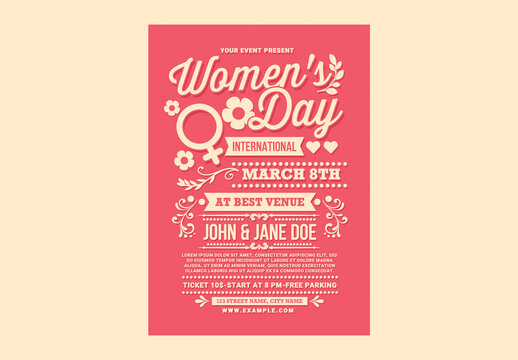 Womens Day International Flyer