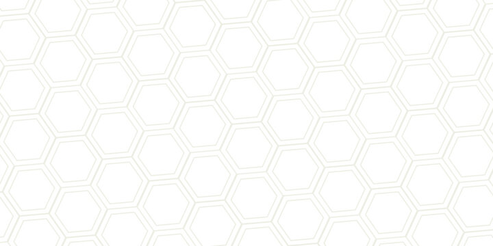 Abstract cube hexagon shape background. Vector banner design. Hexagons pattern. Geometric abstract background with simple hexagonal elements. Medical. Vector digital art banner