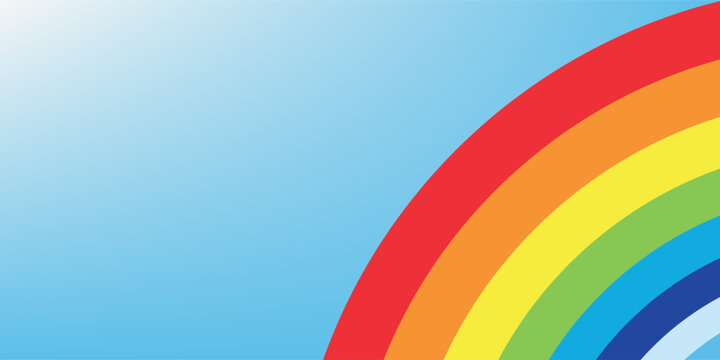Rainbow lines colorful background, Illustration, EPS 10.