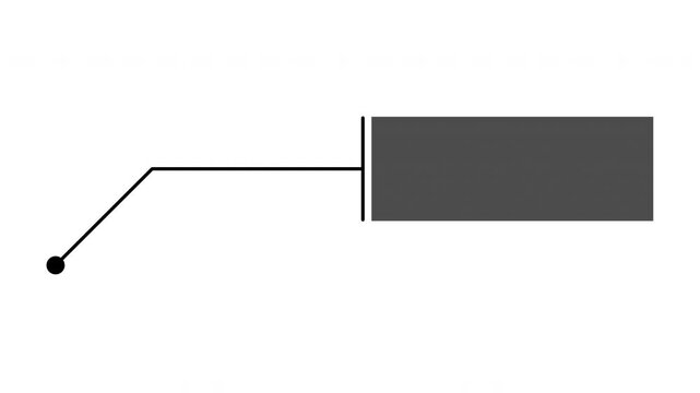 Black Product Callout Label Reveal With Alpha Channel