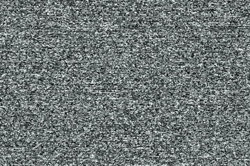 Fototapeta premium Black and white TV static noise background
