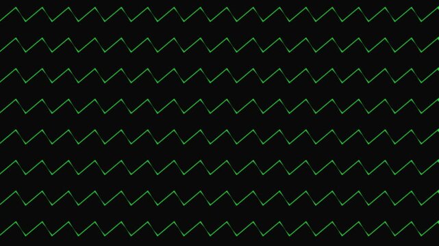 Geometric zigzag pattern with repeating lines. Wave zigzag pattern on dark background. Abstract zigzag pattern for modern and creative graphic backgrounds.