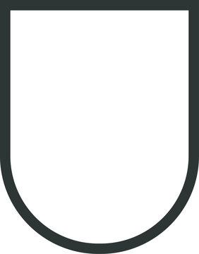 Black and white minimalist of a stylized eye with a closed eyelid