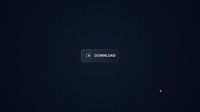 A glowing blue rectangle with white text reading '1. DOWNLOAD' appears on a dark background with a white bar.