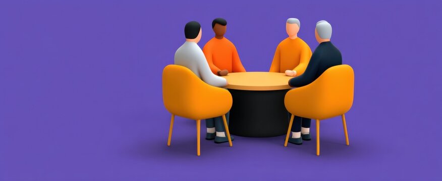 business strategy meeting showcasing deep focus and intentional planning energy