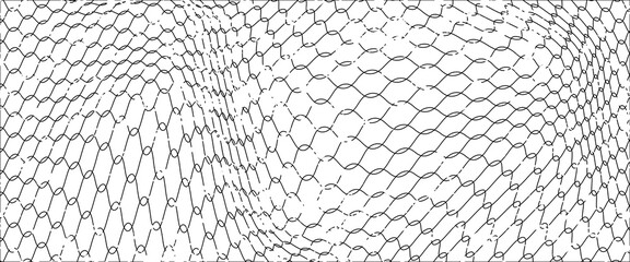 Mesh texture for fishing nets. Grunge pattern for sportswear or soccer goal, volleyball net, basketball hoop, hockey, athletics. Grunge background © anwar