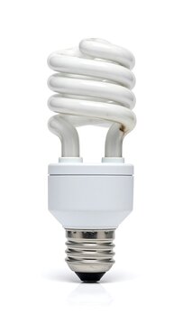 Compact Fluorescent Bulb.