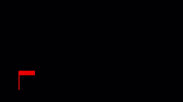   Lower Third Bar with Clean Motion. modern lower third bar animation moving from the side. Ideal for professional video presentations and online content.