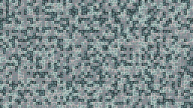 Clean Seamless Geometric Tile Animation Motion Background
