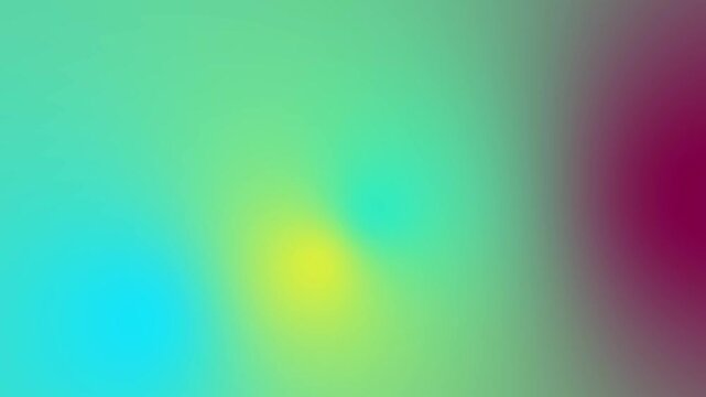 Dynamic abstract gradient looping yellow and green background animation in ultra-high definition (4K)