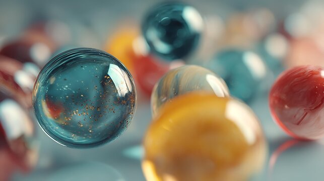 asymmetrical balance, depth of field blur, complementary color palette, composed of transparent plexiglass, global illumination, creamy bokeh background, low angle perspective, 8k resolution,